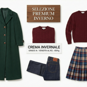 Stock-lotto-Box Fashion Cream 6€ Kg Winter